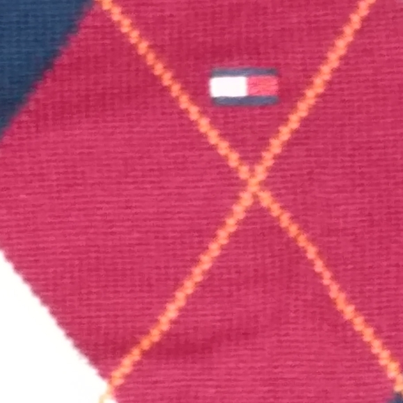 Tommy Hilfiger argyle sweater sz:M - Picture 4 of 8